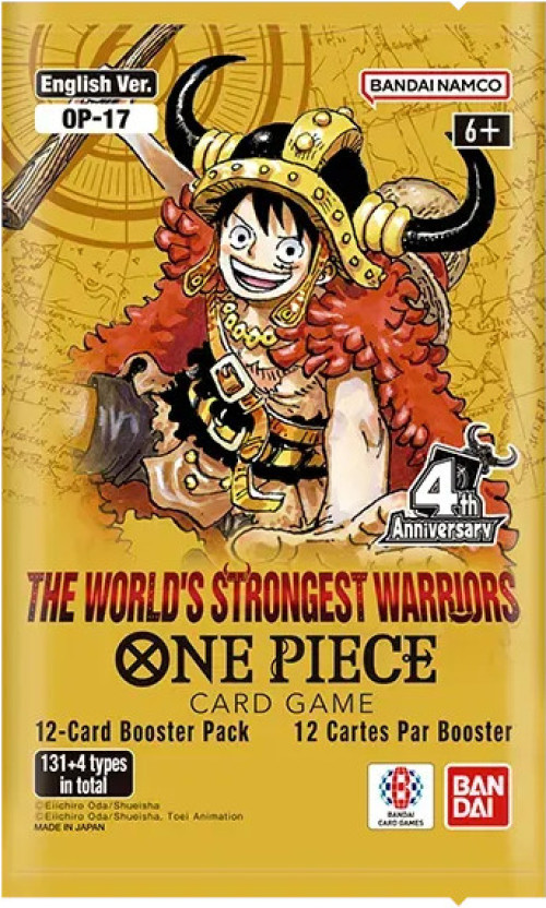 Bandai One Piece TCG - OP-17 The World's Strongest Warriors Booster Pack