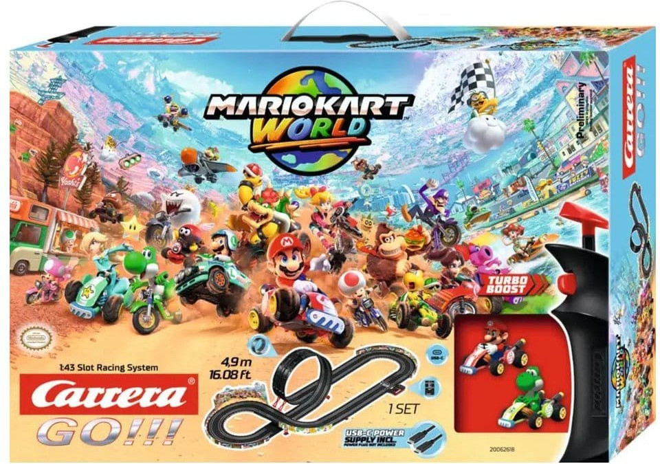 Carrera Go! - Mario Kart World Racebaan