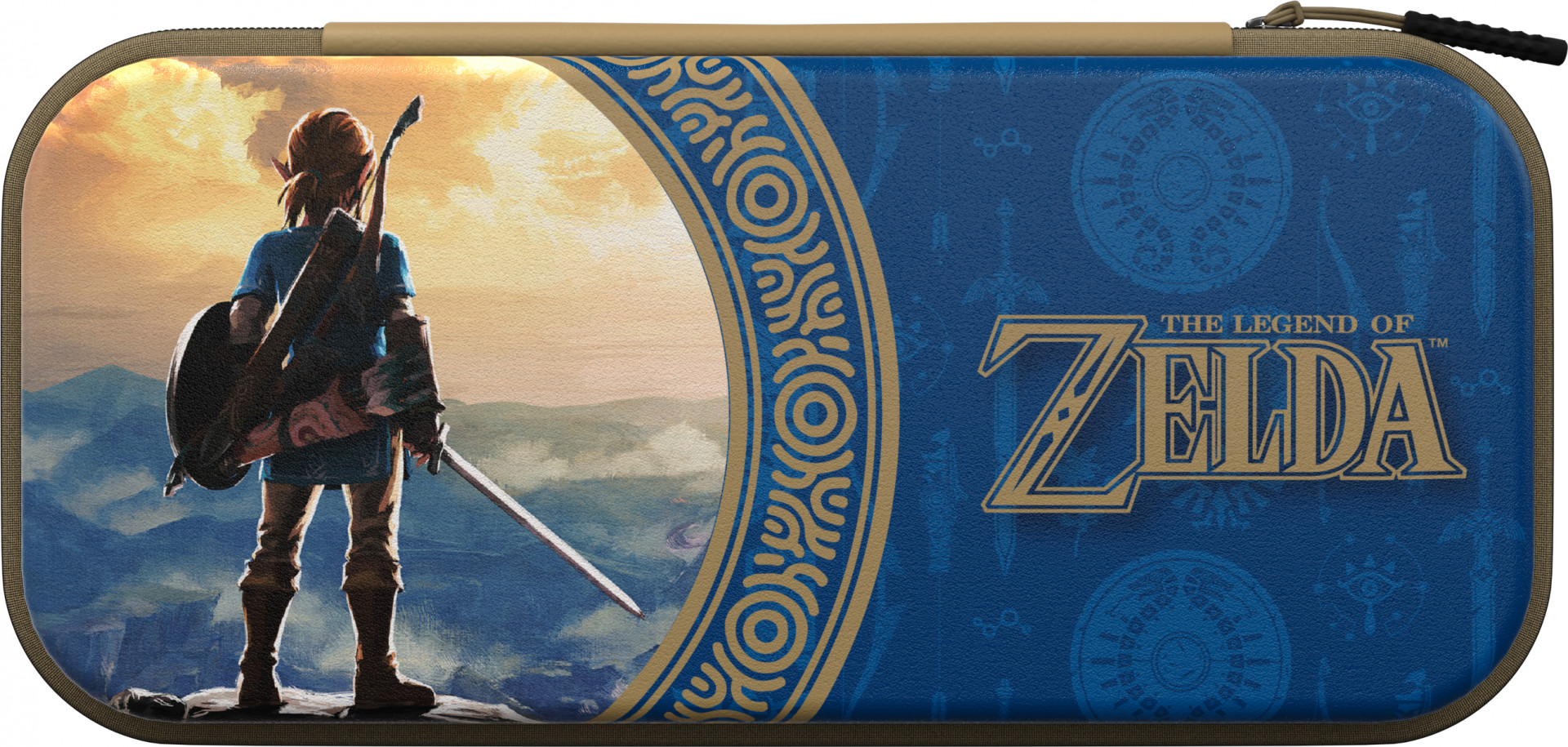 PDP - Switch Consolehoes - Nintendo Switch, Switch Lite & Switch OLED - Zelda Hyrule Blauw