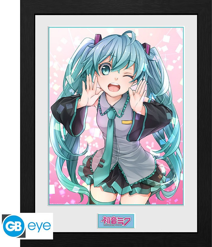 Hatsune Miku Framed Art Wiku