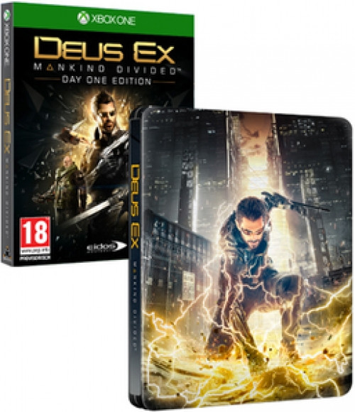 Deus Ex Mankind Divided Day 1 Edition (steelbook)