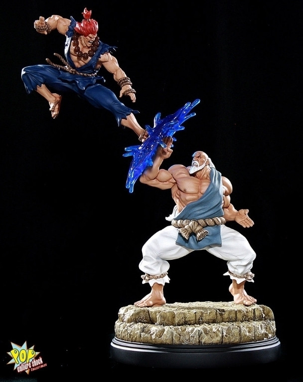 Image of Street Fighter: Gouken vs Akuma Diorama