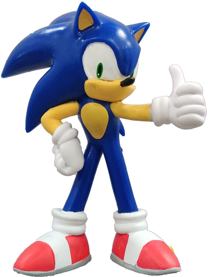 Sonic the Hedgehog Mini Figurine - Sonic The Hedgehog (Thumbs Up) afbeelding