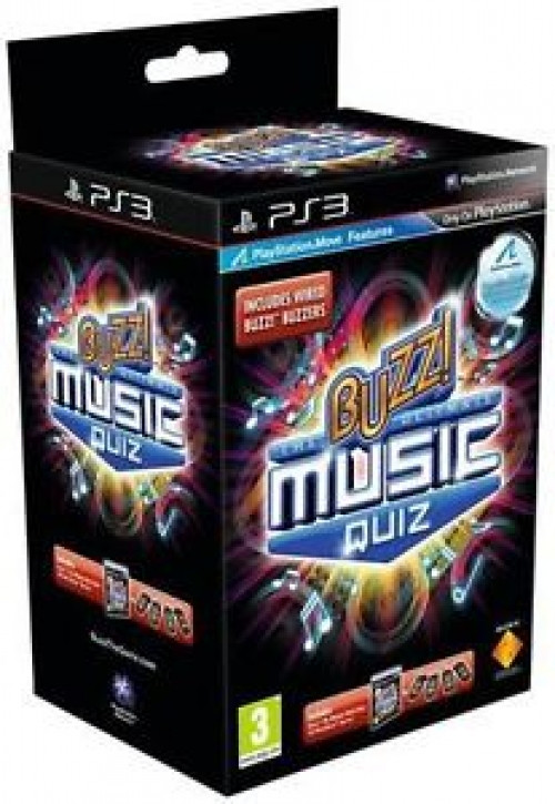 Buzz: The Ultimate Music Quiz + 4 Buzzers