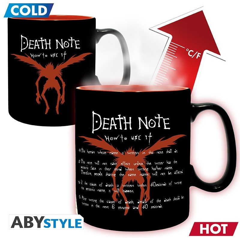 Death Note Wärmewechsel Tasse - Kira & Ryuk