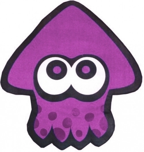 Splatoon Floor Mat - Squid Purple