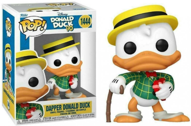 Disney Donald Duck 90th Anniversary Funko Pop Vinyl: Donald Duck Dapper