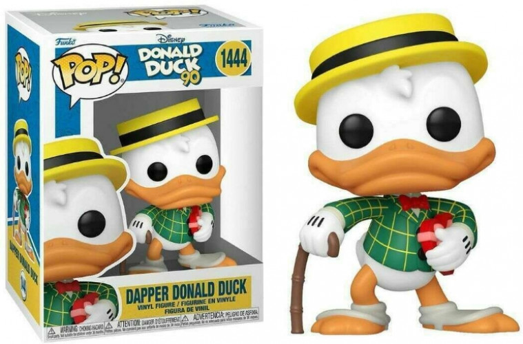 Disney Donald Duck 90th Anniversary Funko Pop Vinyl: Donald Duck Dapper afbeelding