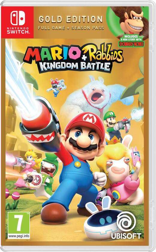 Mario + Rabbids Kingdom Battle Gold Edition met grote korting