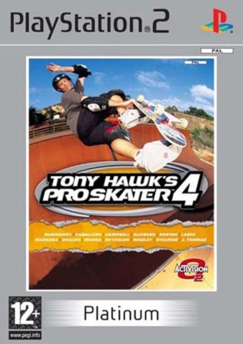 Image of Tony Hawk's Pro Skater 4 (platinum)