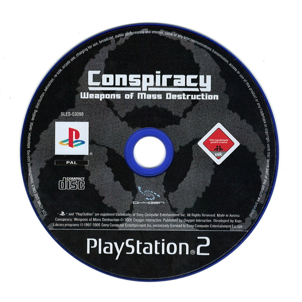 Conspiracy Weapons of Mass Destruction (losse disc)