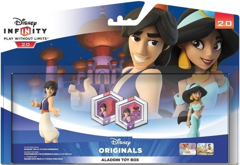 Image of Disney Infinity 2.0 Aladdin Toy Box Set