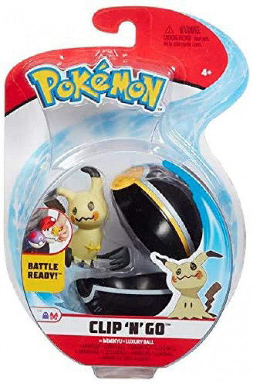 Pokemon Figure - Mimikyu + Luxury Ball (Clip 'n' Go)
