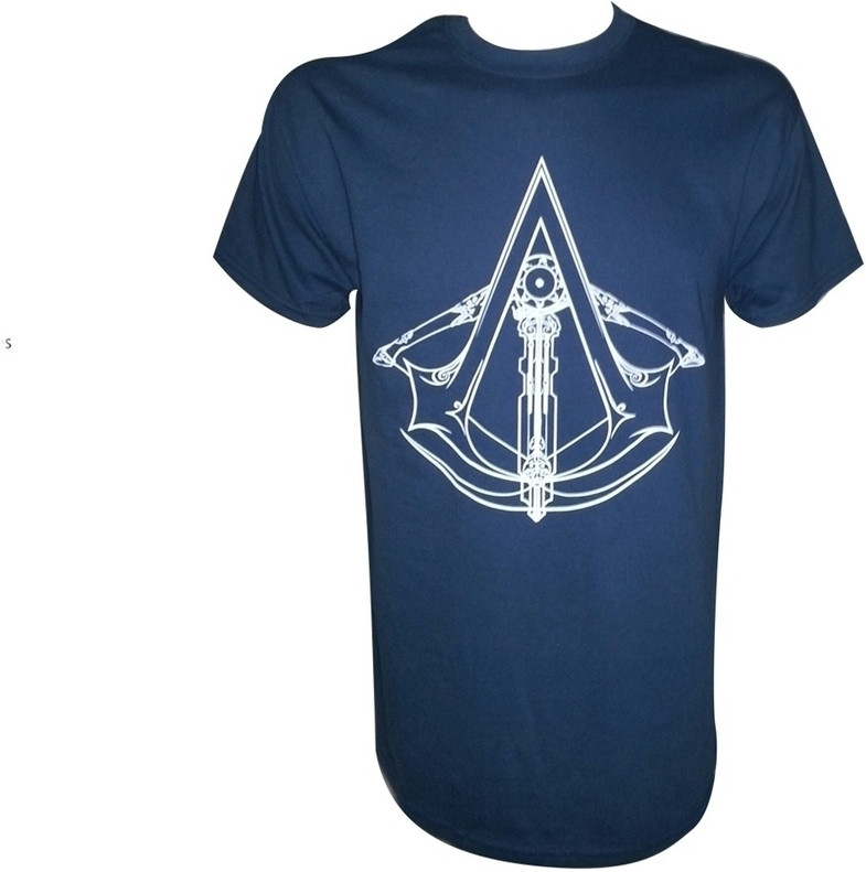 Image of Assassin's Creed Unity - Logo T-Shirt Blue