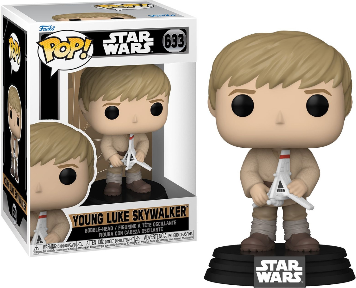 Star Wars Obi-Wan Kenobi Funko Pop Vinyl: Young Luke Skywalker afbeelding