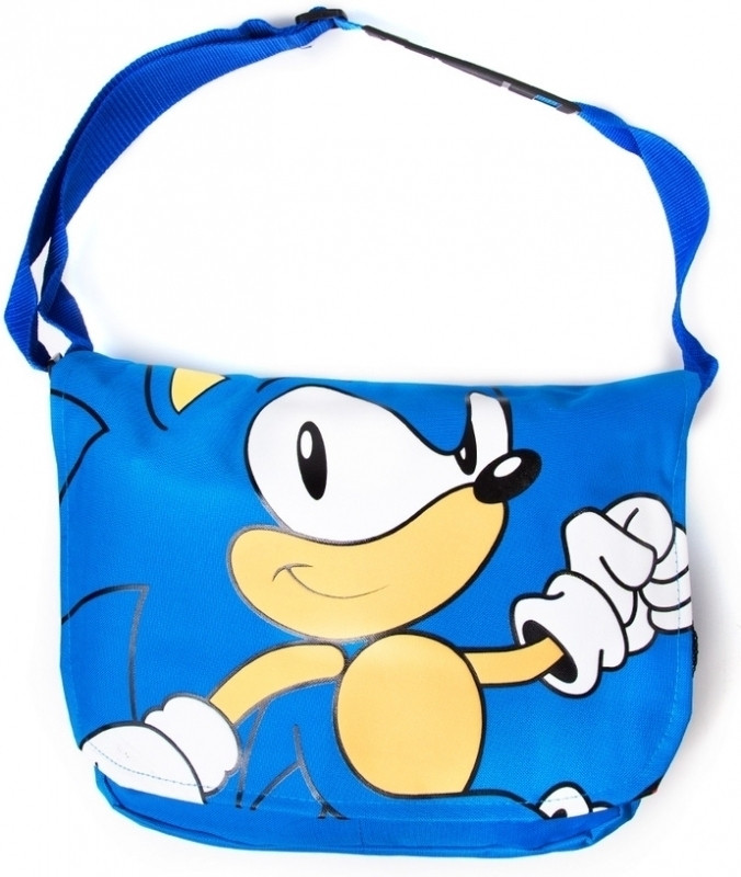 Image of Sonic Walks Blue Messenger Bag