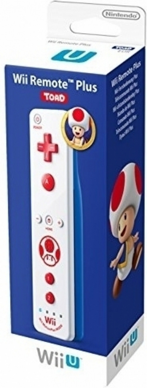 Image of Nintendo Wii U Remote Plus Toad Edition