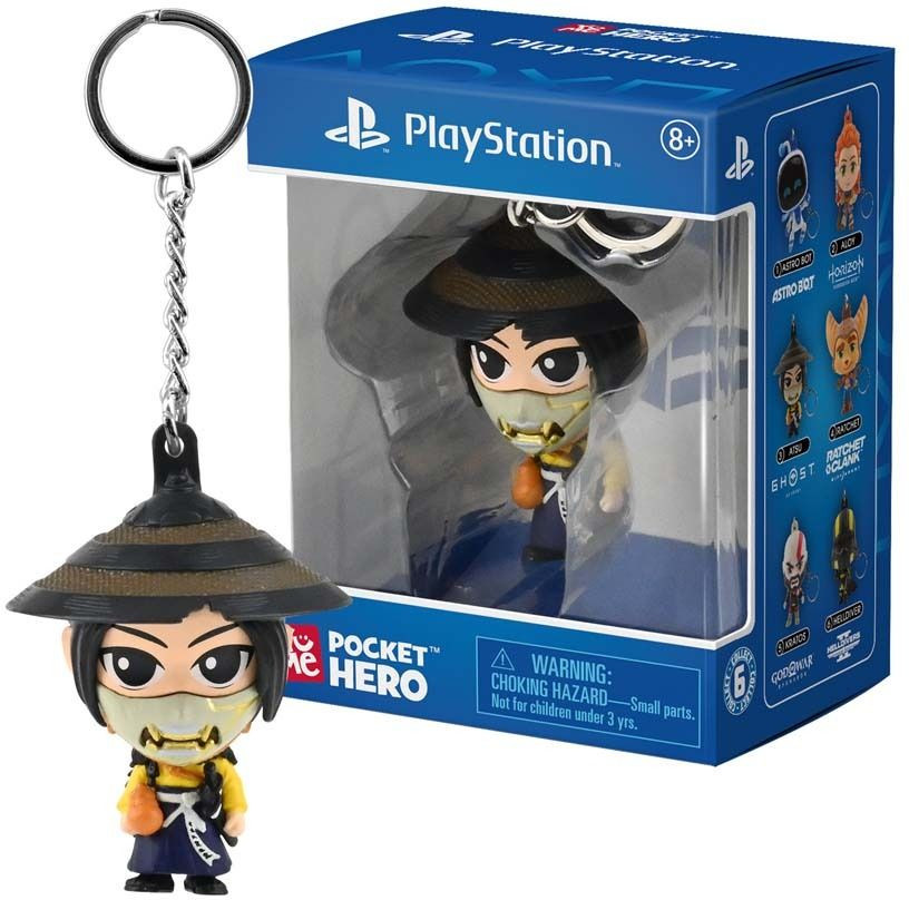 Playstation Pocket Hero Keychain - Atsu