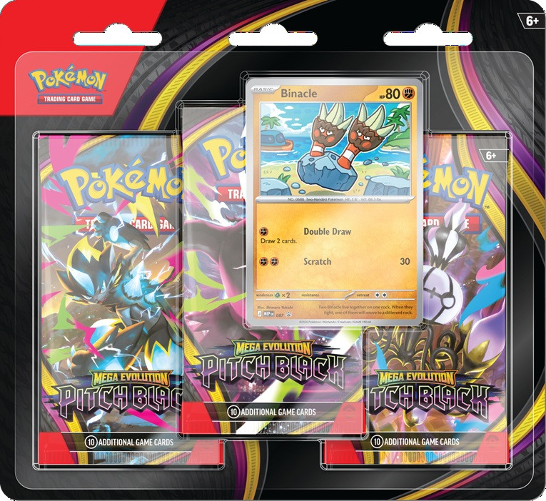 The Pokemon Company Pokemon TCG Pitch Black 3 Booster Blister
