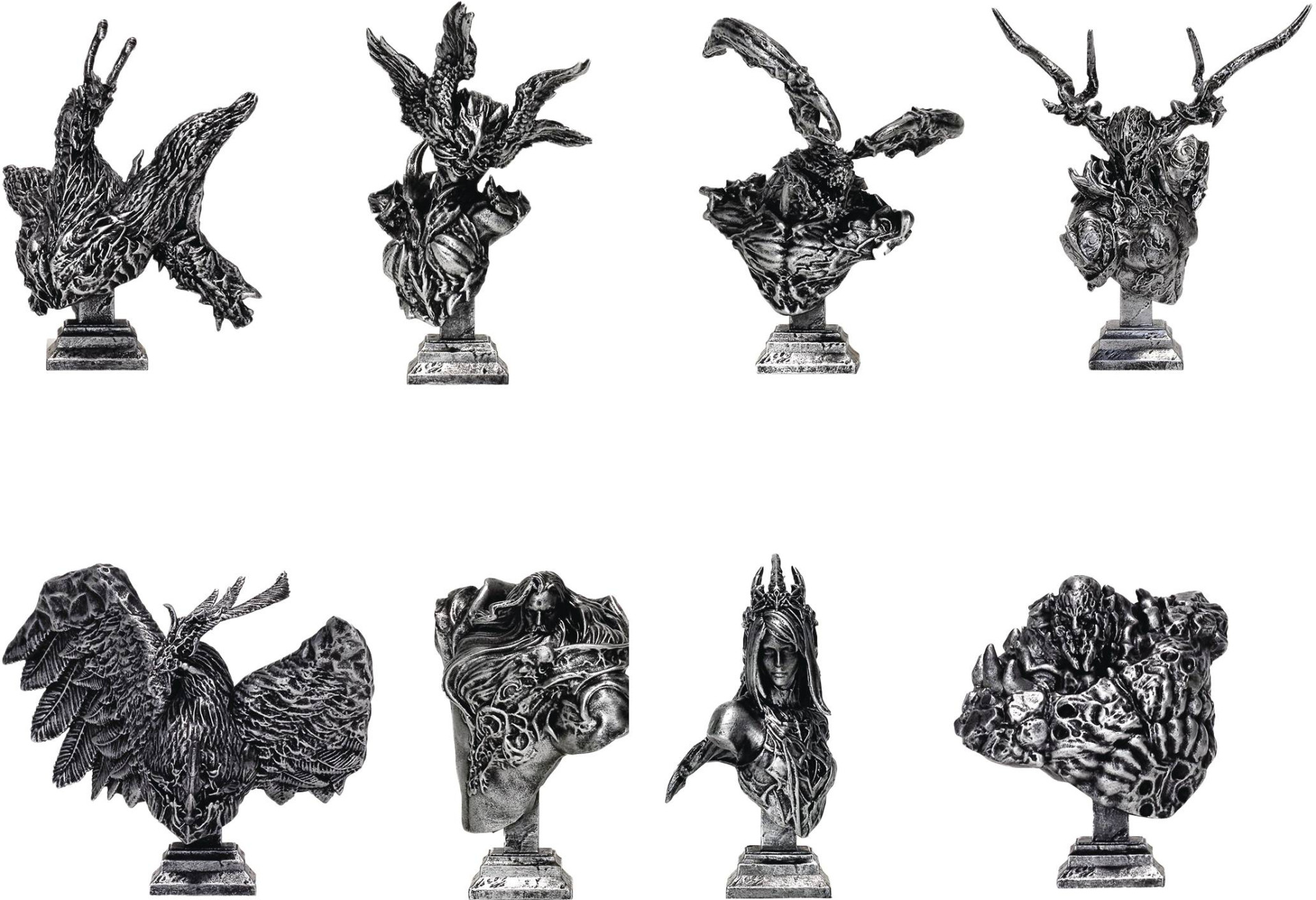Final Fantasy VXI Bust Display Box - Eikons (8 pcs) afbeelding