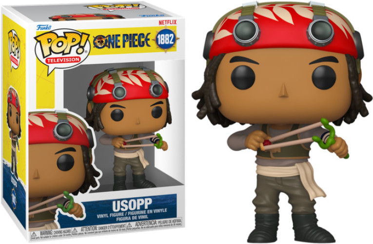 One Piece Netflix Series Funko Pop Vinyl: Usopp