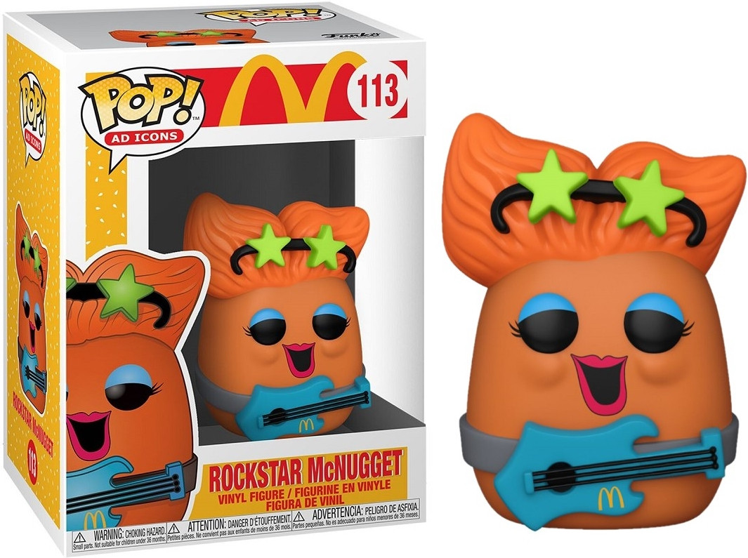 McDonalds Funko Pop Vinyl: Rockstar McNugget