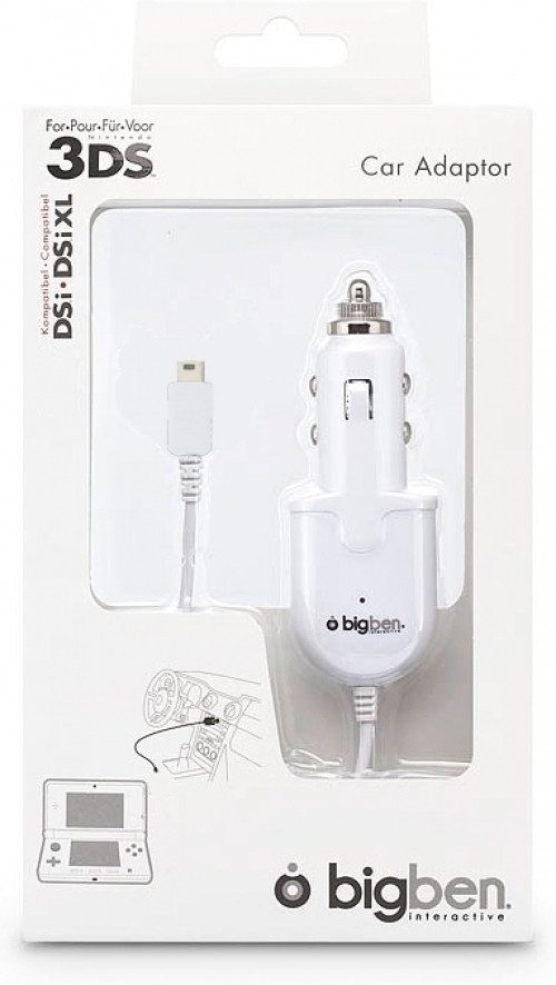 Big Ben Car Adaptor 3DSCARLIGHT (Wit)