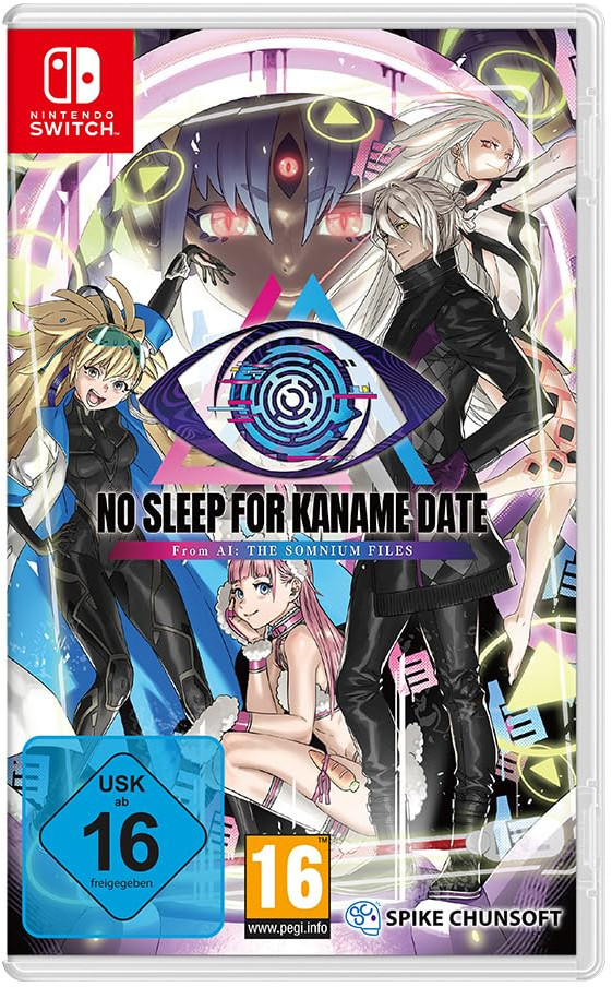 Spike Chunsoft No Sleep For Kaname Date - From AI: THE SOMNIUM FILES Aiba Edition