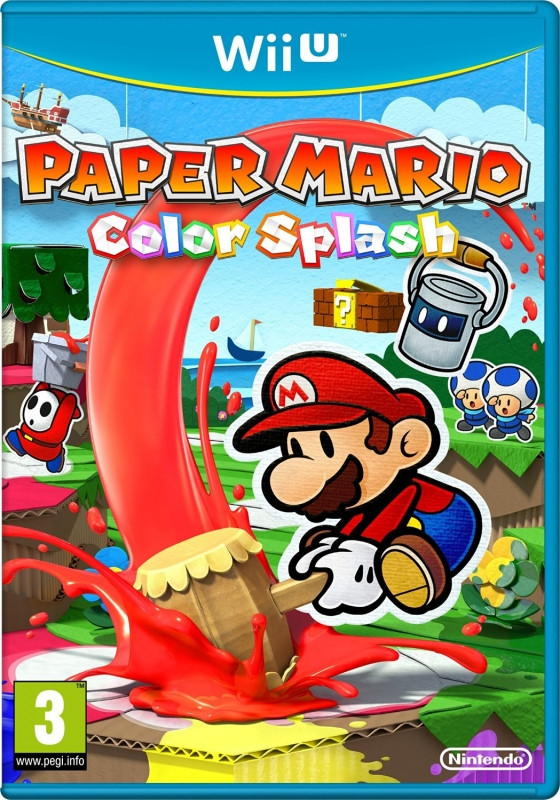 Image of Nintendo Paper Mario, Color Splash Wii U