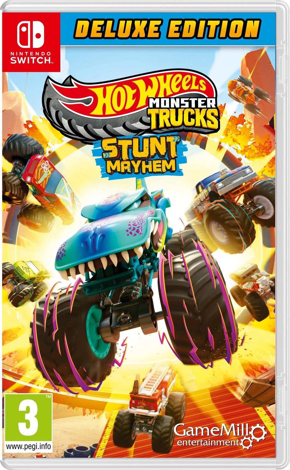 Hot Wheels Monster Trucks: Stunt Mayhem Deluxe Edition afbeelding