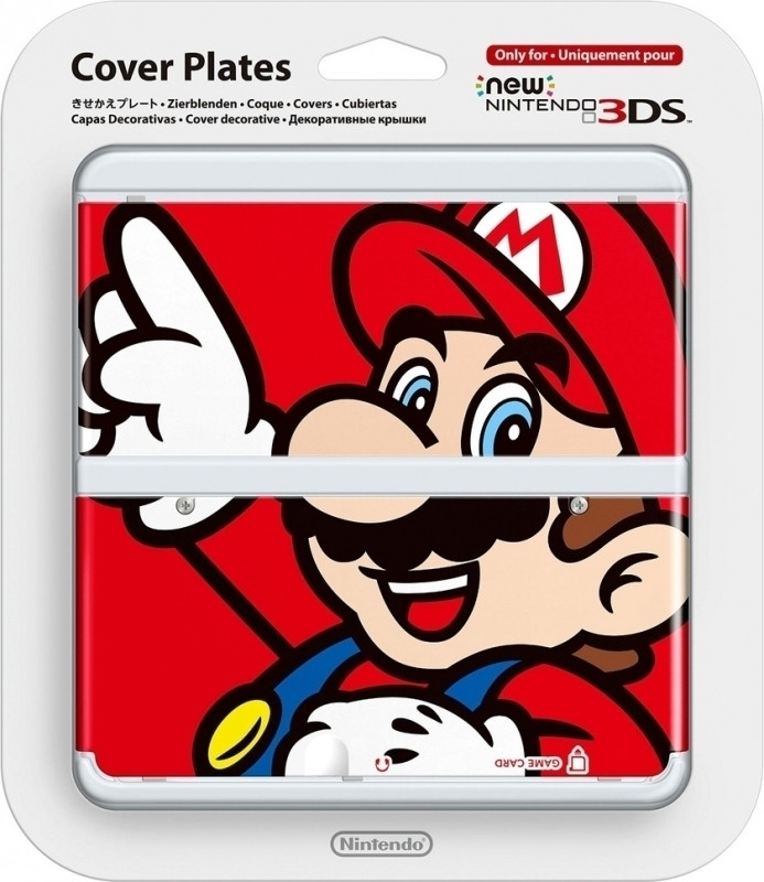 Image of Cover Plate NEW Nintendo 3DS - Mario