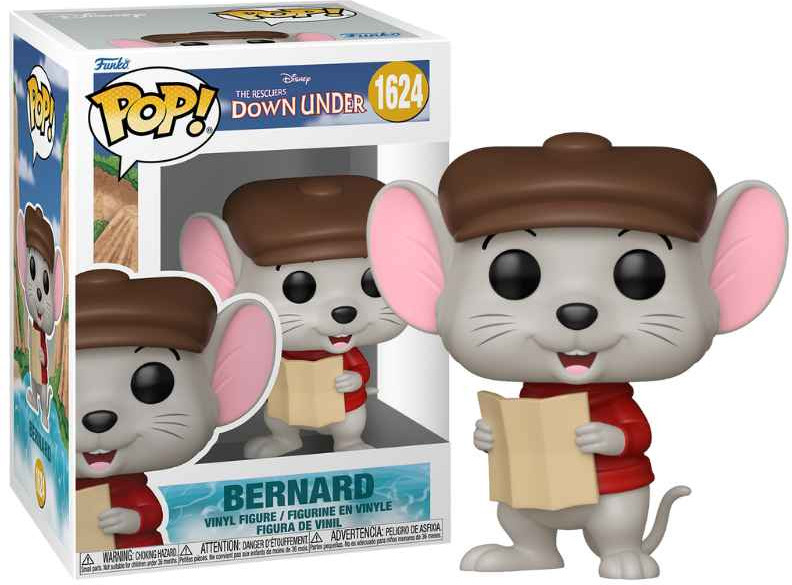 Disney The Rescuers Down Under Funko Pop Vinyl: Bernard afbeelding