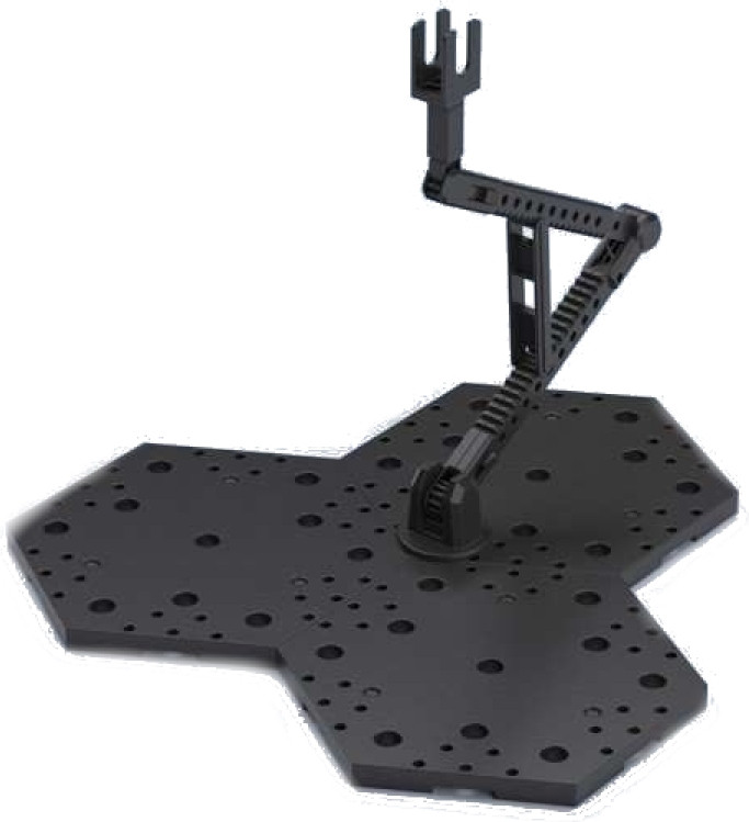 Figurka kolekcjonerska BANDAI ACTION BASE 4 BLACK
