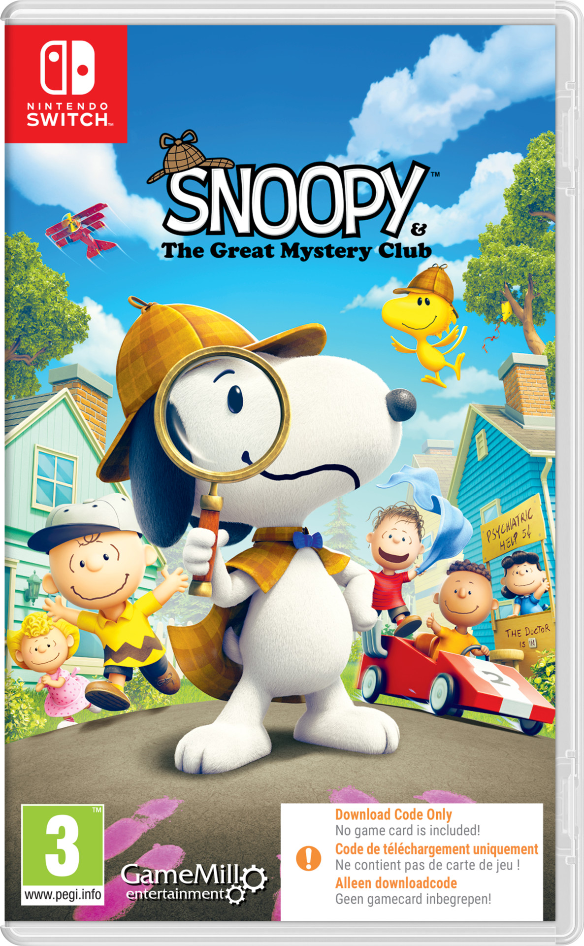 Mindscape Snoopy & The Great Mystery Club (Code in Box)