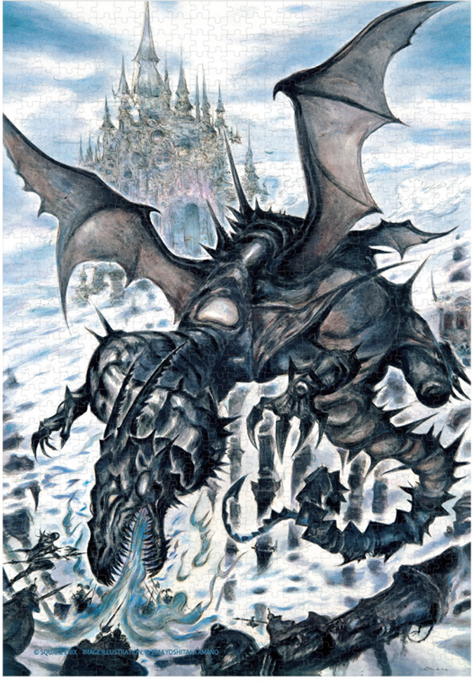 Final Fantasy XIV Jigsaw Puzzle - Heavensward (1000pc) afbeelding
