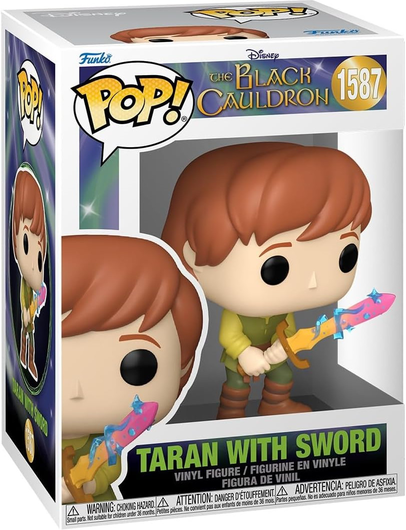 Disney The Black Cauldron Funko POP Vinyl Taran with Sword