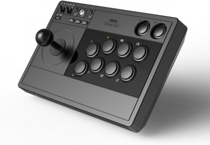 8BitDo Arcade Stick for Xbox (Black) + Game Pass Ultimate Code afbeelding