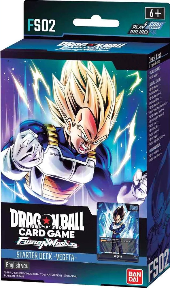 Dragon Ball Super TCG Fusion World Starter Deck - Vegeta