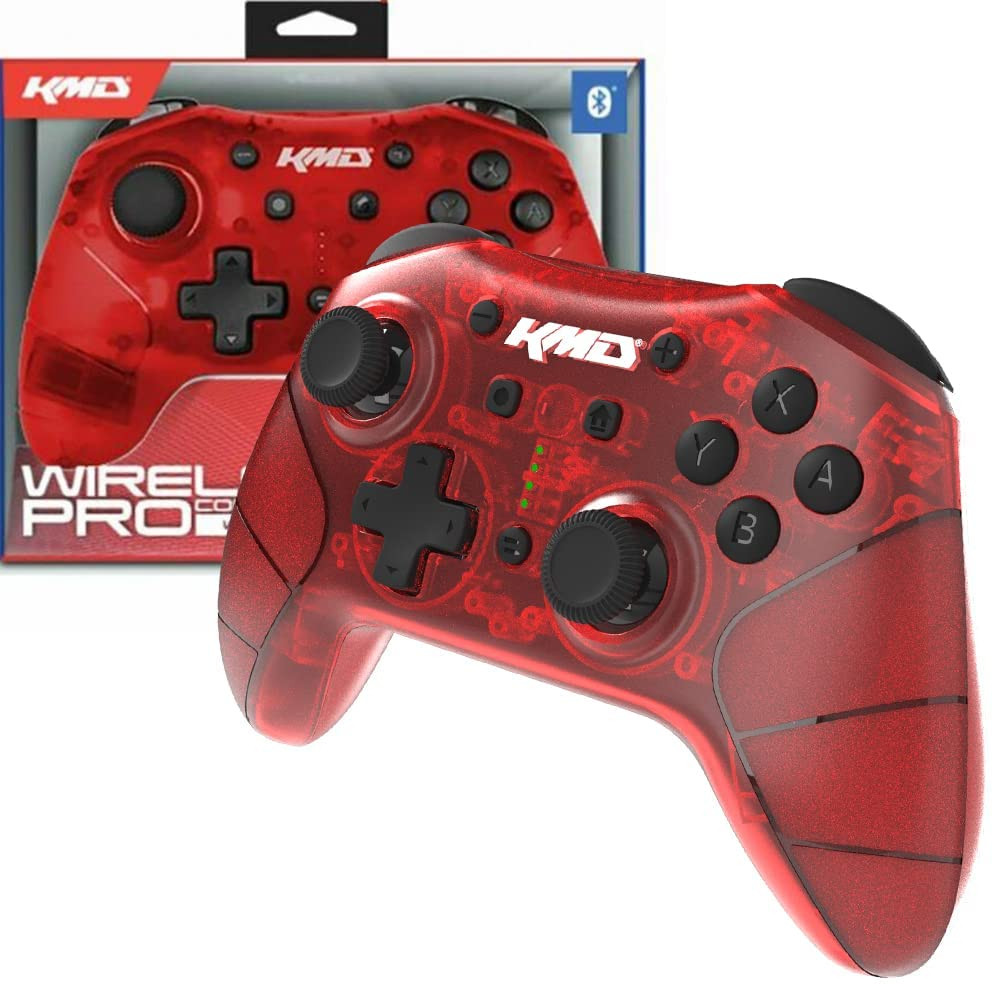 KMD Nintendo Switch Pro Wireless Controller Red