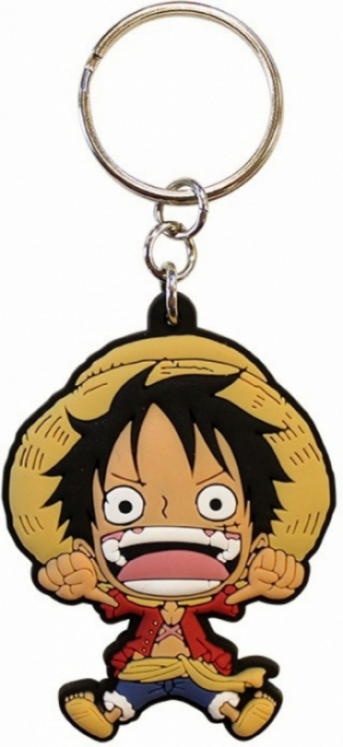 One Piece - Luffy Rubber Keychain