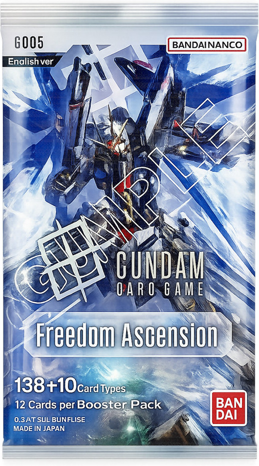Bandai Gundam Card Game TCG - GD05 Freedom Ascension Booster Pack