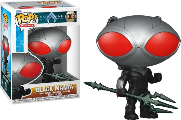 Aquaman and the Lost Kingdom Funko Pop Vinyl: Black Manta afbeelding