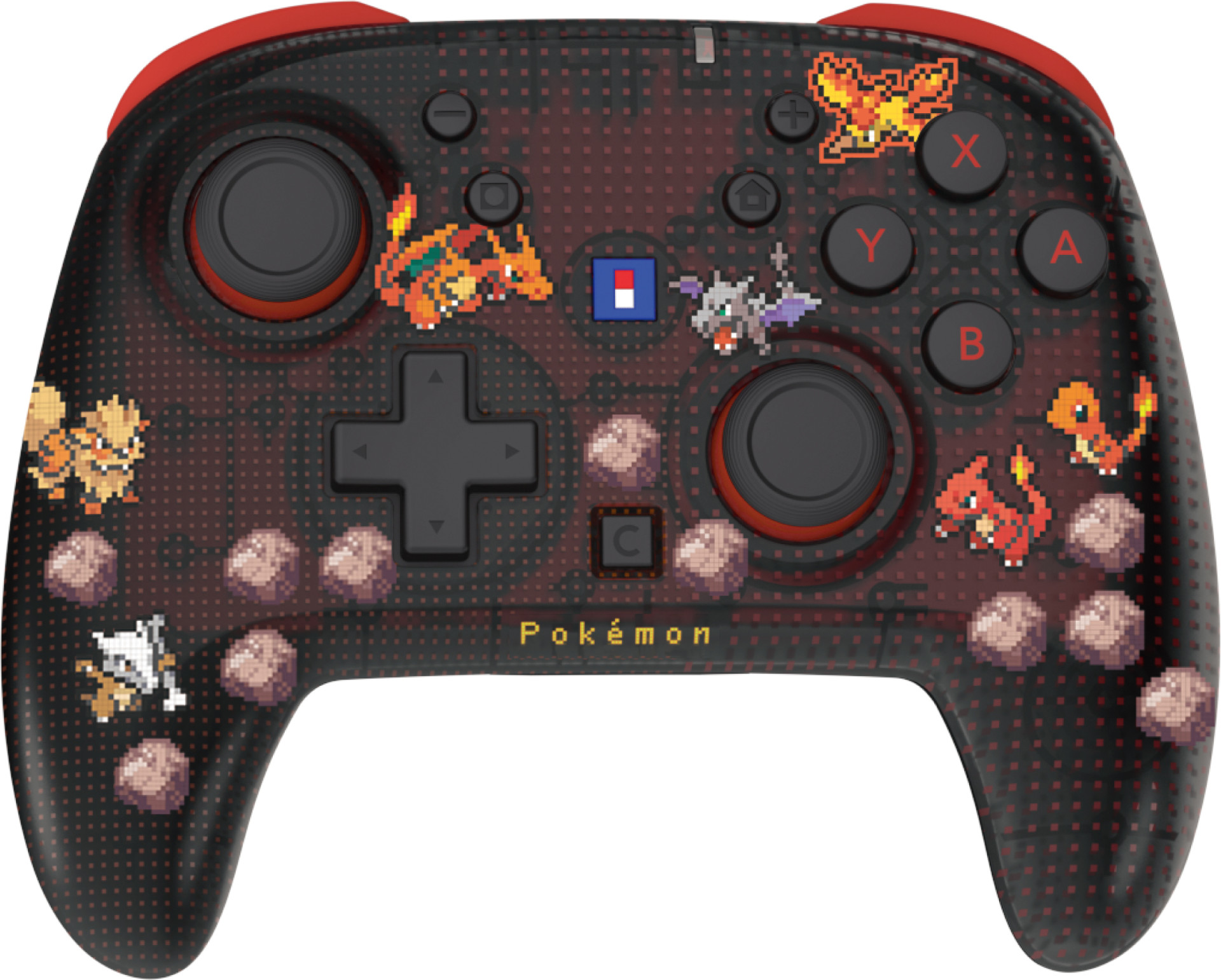 Hori Wireless Horipad Turbo - Pokemon Pixel (Red)