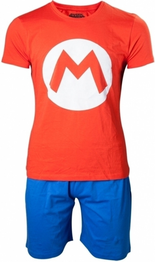 Difuzedbioworld Nintendo Mario Mens Shortama difuzedbioworld kopen in de aanbieding