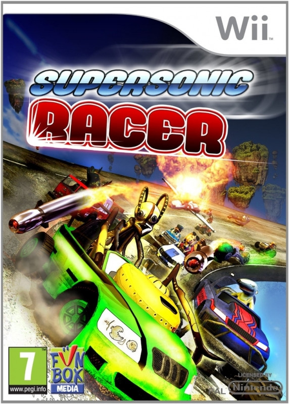 Supersonic Racer + Racestuur (Bundel)