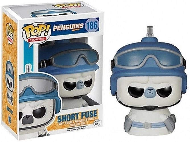 Image of Penguins of Madagascar Pop Vinyl: Short Fuse