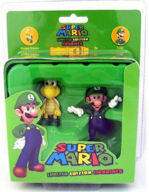 Image of Super Mario Collectors Tin - Luigi and Koopa Troopa