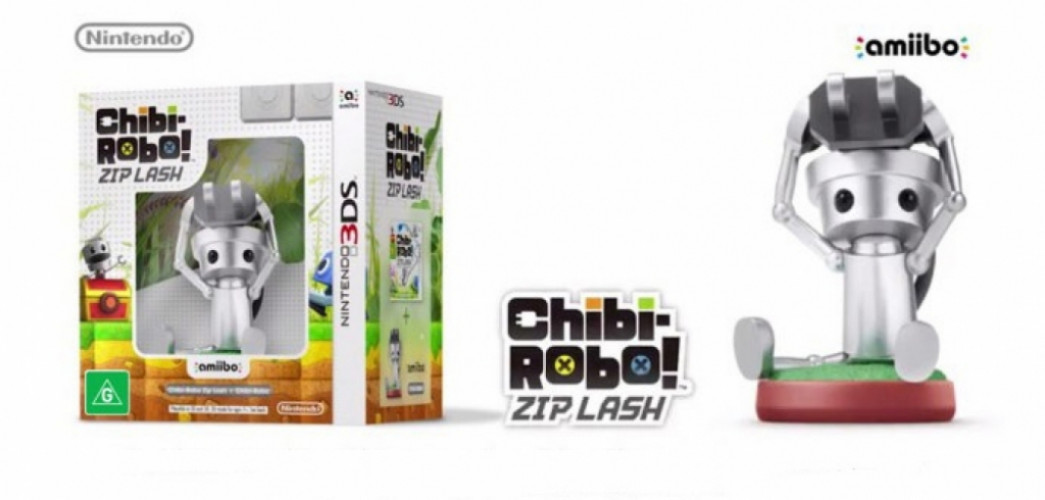 Chibi-Robo! Zip Lash Amiibo Bundel