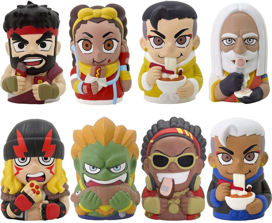 Capcom Street Fighter 6 Finger Puppet Blind Box - Vol. 2 (Complete Set)