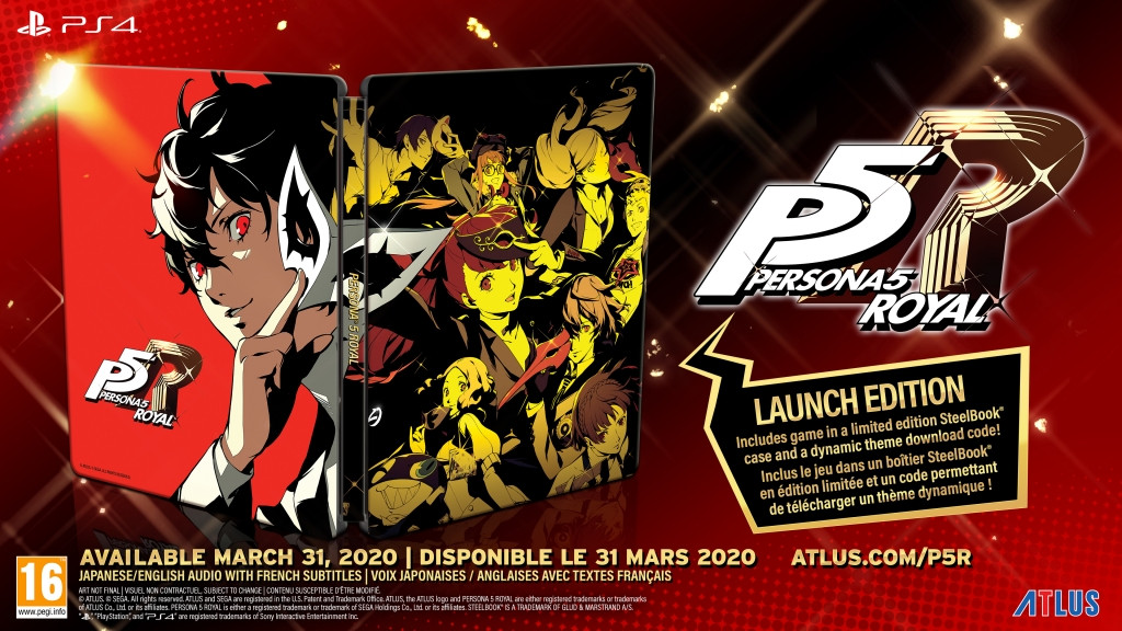 Persona 5 Royal - Steelbook Launch Edition - PS4